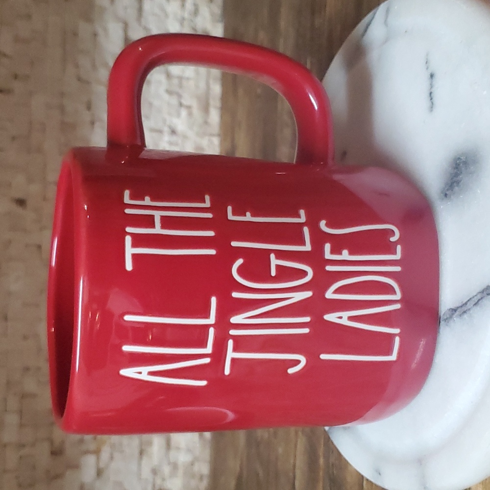 "ALL THE JINGLE LADIES" Rae Dunn Mug